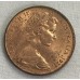 AUSTRALIA 1977 . TWO 2 CENTS COIN . FRILLED NECK LIZARD